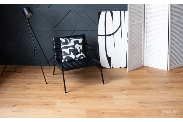 Кварцвиниловая плитка  VINILAM Cork Premium Дуб Гранада 33999